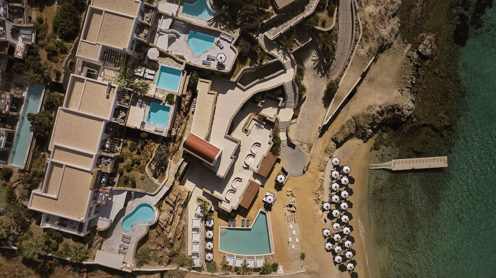 Mykonos Grand Hotel & Resort — Beach in Ornos, South Aegean