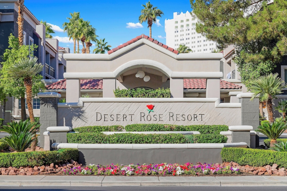 Desert Rose Resort - No Resort Fee — Hotel building in Las Vegas, Nevada