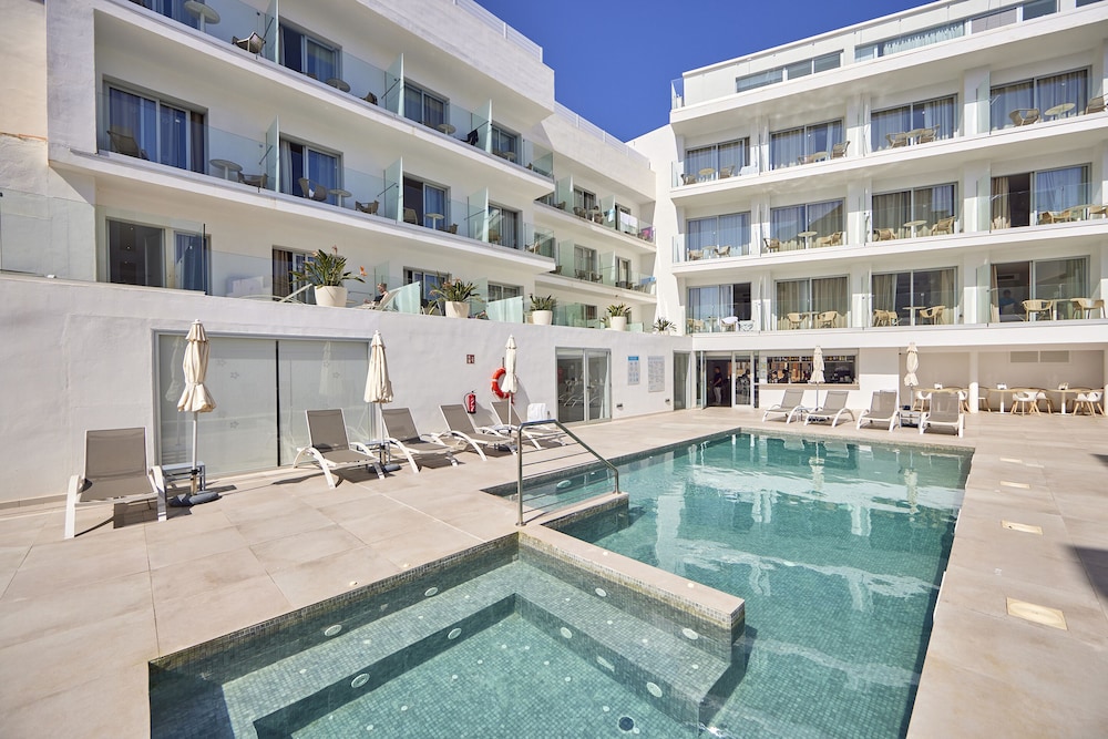 Hotel Ilusion Moreyo - Adults Only — Swimming pool in Cala Bona, Balearic Islands