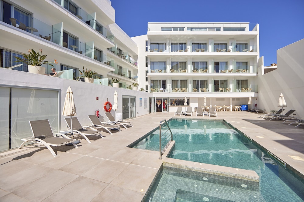 Hotel Ilusion Moreyo - Adults Only — Swimming pool in Cala Bona, Balearic Islands