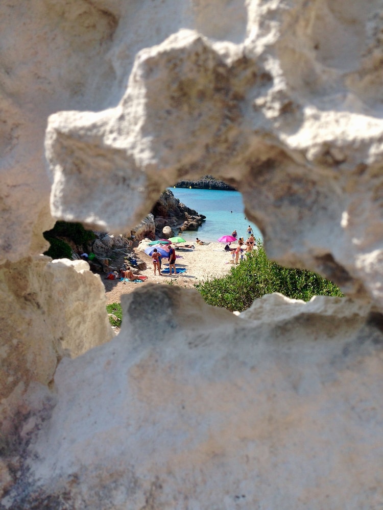Hotel Romantic Los 5 Sentidos — Beach in Ciutadella de Menorca, Balearic Islands