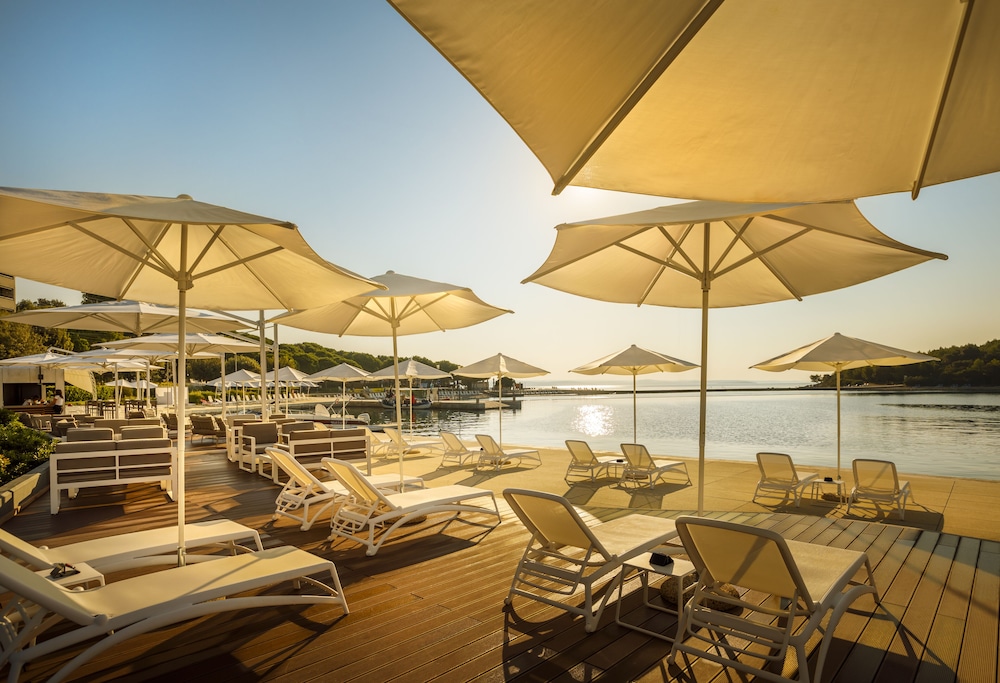 Maistra Select All Suite Island Hotel Istra — Beach in Rovinj, Istria