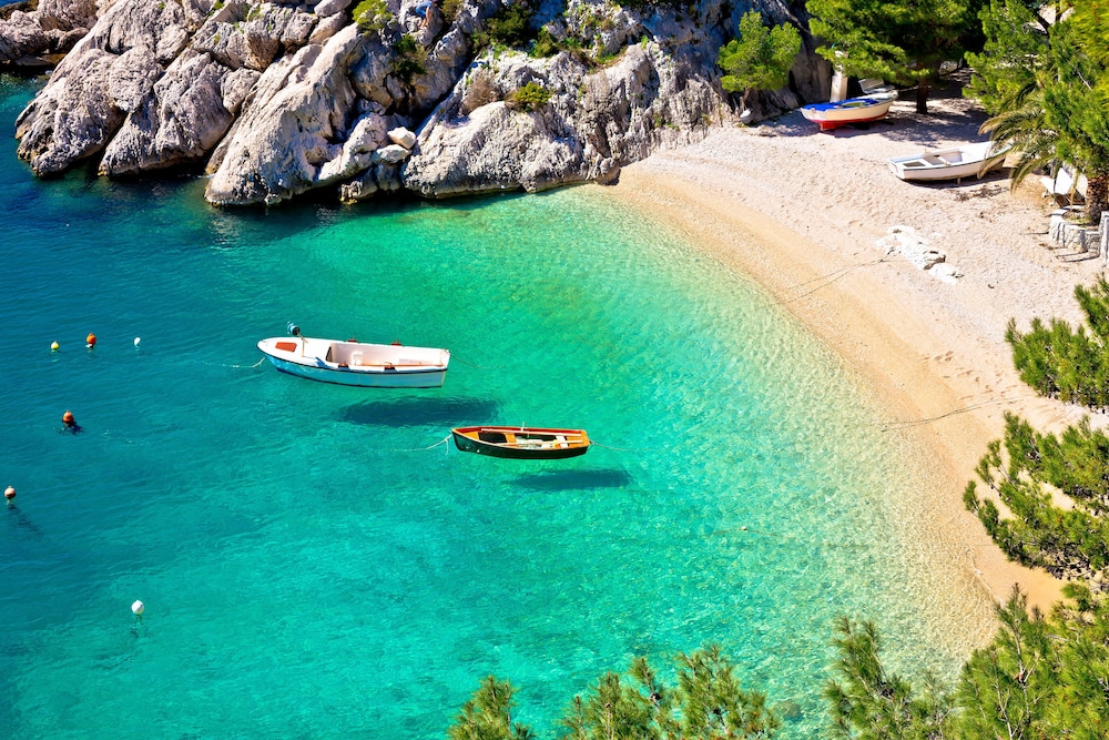 Maestral Adults Exclusive Hotel — Beach in Brela, Split-Dalmatia