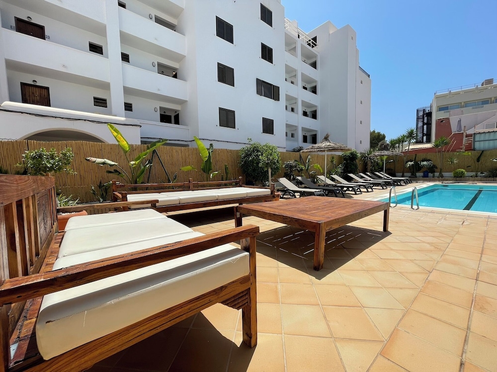Apartamentos Cel Blau — Swimming pool in Santa Eulalia, Balearic Islands