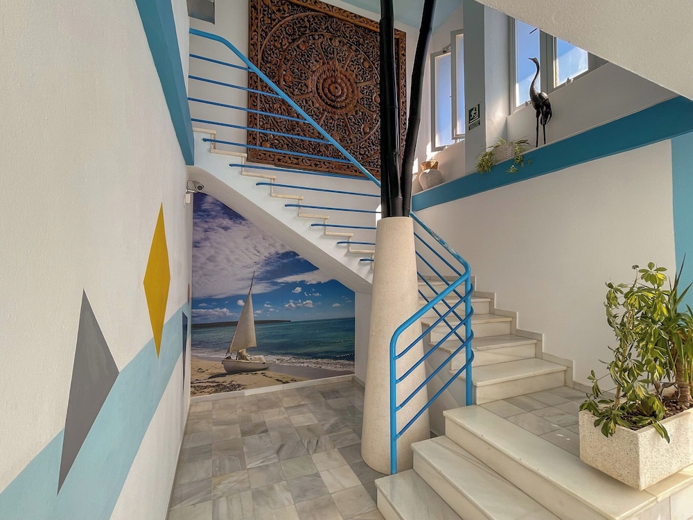 Apartamentos Cel Blau — Hotel building in Santa Eulalia, Balearic Islands