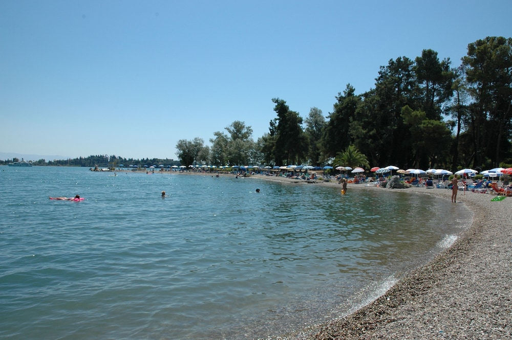 Iliada Beach Hotel — Beach in Gouvia, Ionian Islands