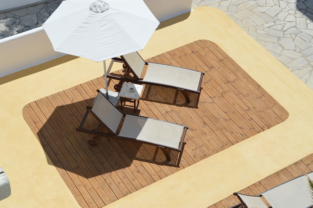 Corfos Hotel — Swimming pool in Ornos, South Aegean