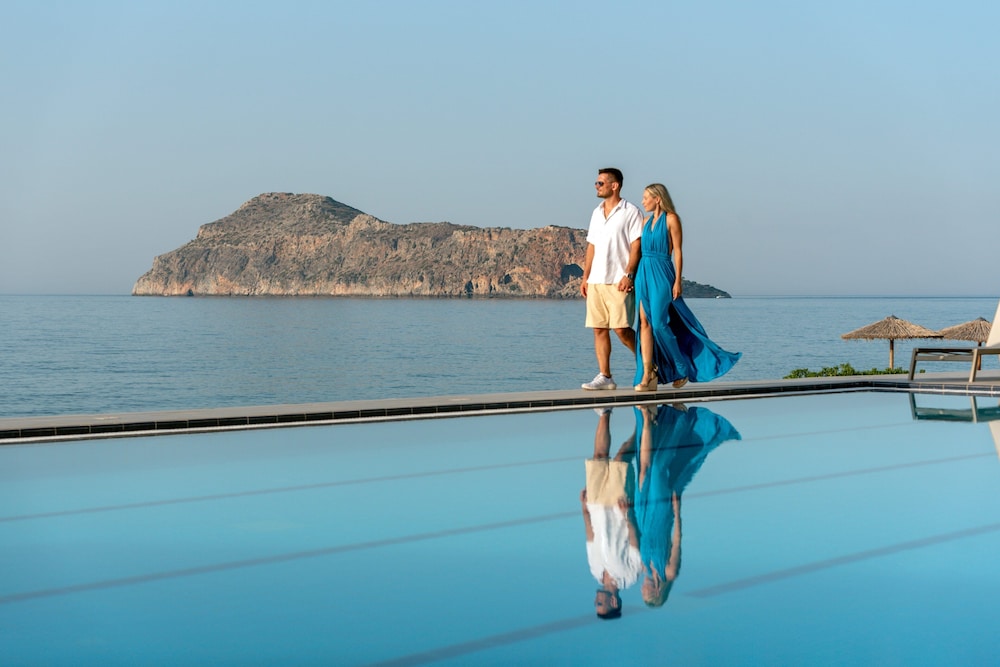 Blue Dome Hotel — Swimming pool in Platanias