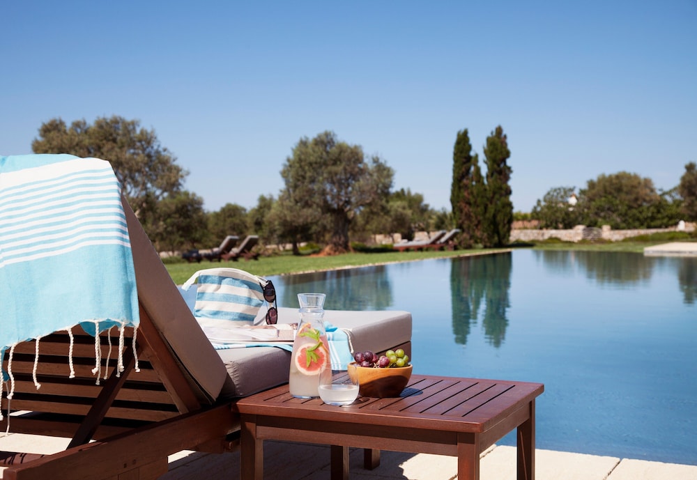 Torralbenc, a Small Luxury Hotel of the World — Swimming pool in Cala'n Porter, Balearic Islands