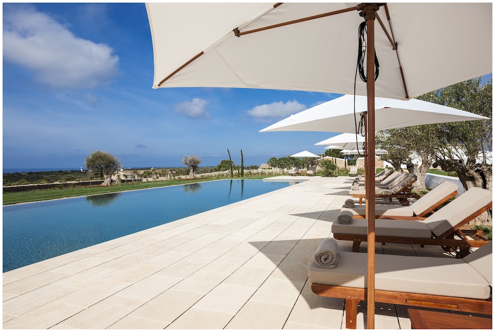Torralbenc, a Small Luxury Hotel of the World — Swimming pool in Cala'n Porter, Balearic Islands
