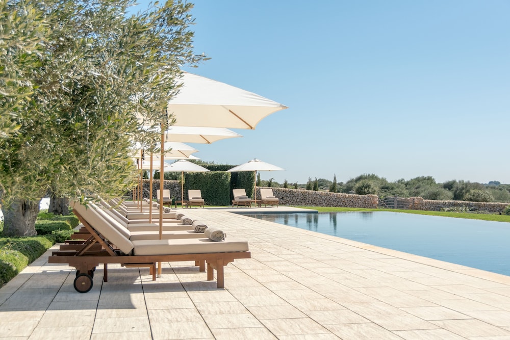 Torralbenc, a Small Luxury Hotel of the World — Swimming pool in Cala'n Porter, Balearic Islands
