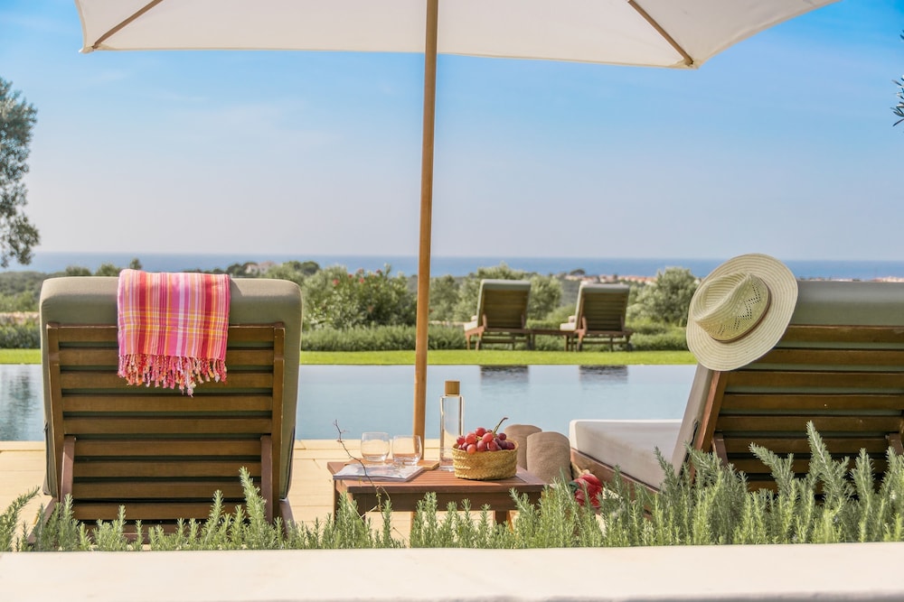 Torralbenc, a Small Luxury Hotel of the World — Swimming pool in Cala'n Porter, Balearic Islands