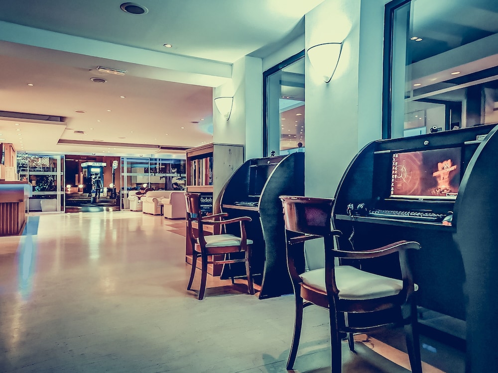 Porto Greco Village Beach Hotel - All Inclusive — Hotel building in Hersonissos