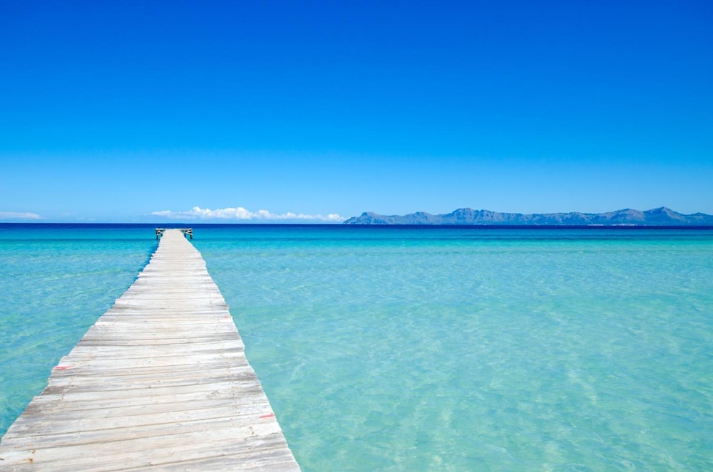 Aparthotel Africamar — Beach in Can Picafort, Balearic Islands