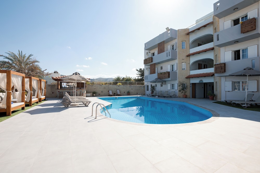 Dimitra Hotel & Apartments by Omilos Hotels — Swimming pool in Kokkini Chani