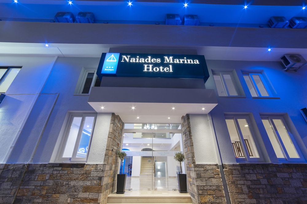 Naiades Marina Hotel — Hotel building in Ammoudara (Agios Nikolaos)