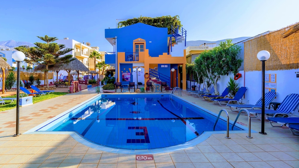 Eltina Apartments — Swimming pool in Malia