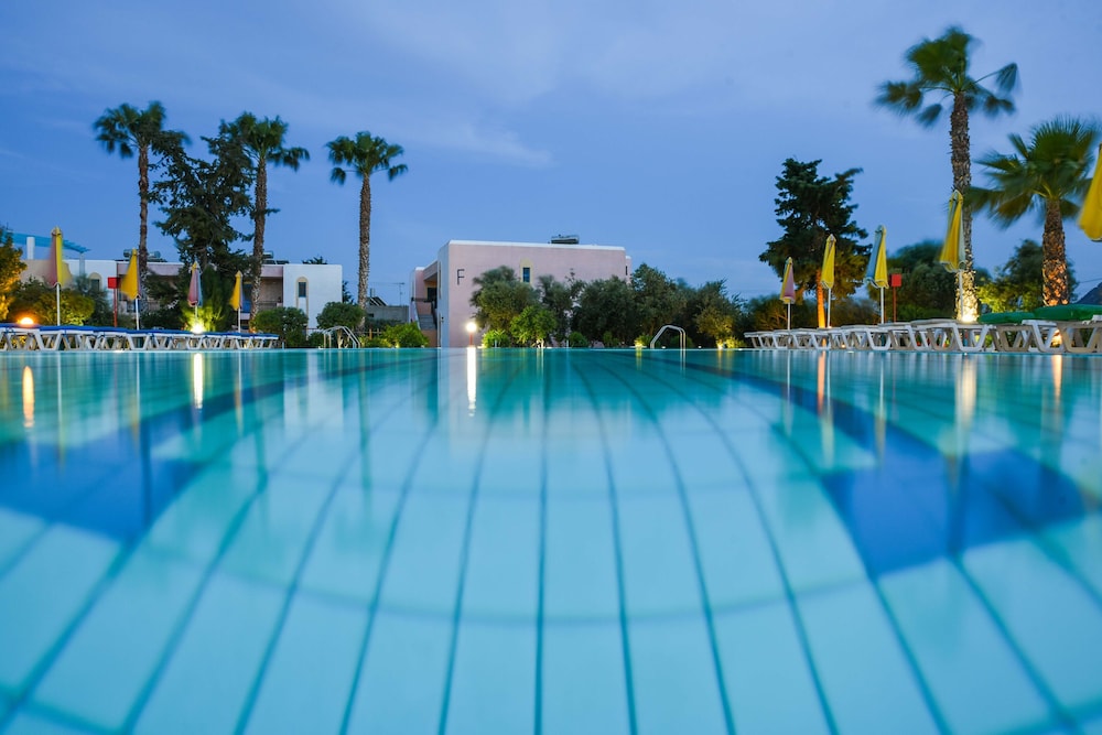 Chrysoula Hotel & Apartments — Swimming pool in Kefalos, South Aegean