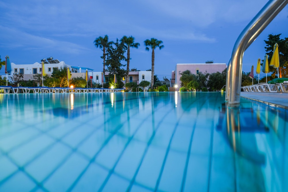 Chrysoula Hotel & Apartments — Swimming pool in Kefalos, South Aegean