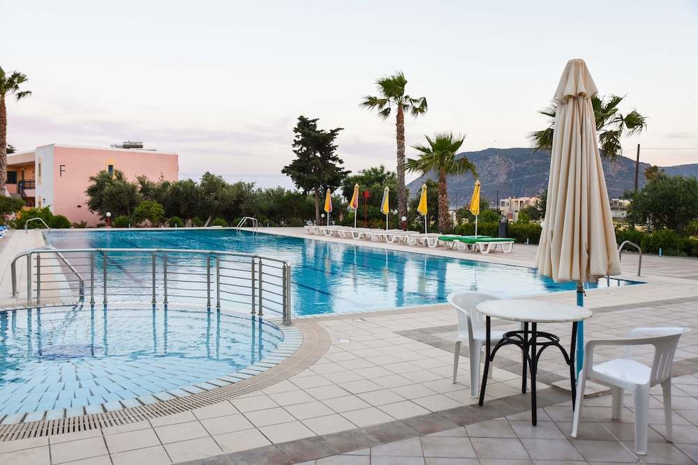 Chrysoula Hotel & Apartments — Swimming pool in Kefalos, South Aegean