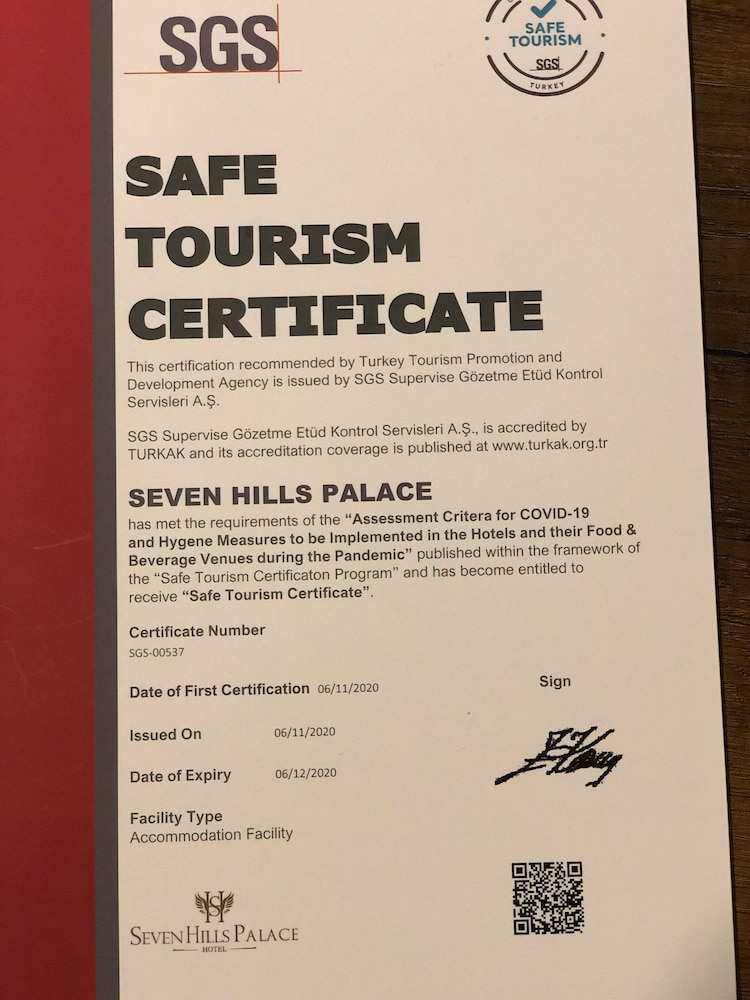 Seven Hills Palace & Spa — Hotel building in Istanbul, Istanbul