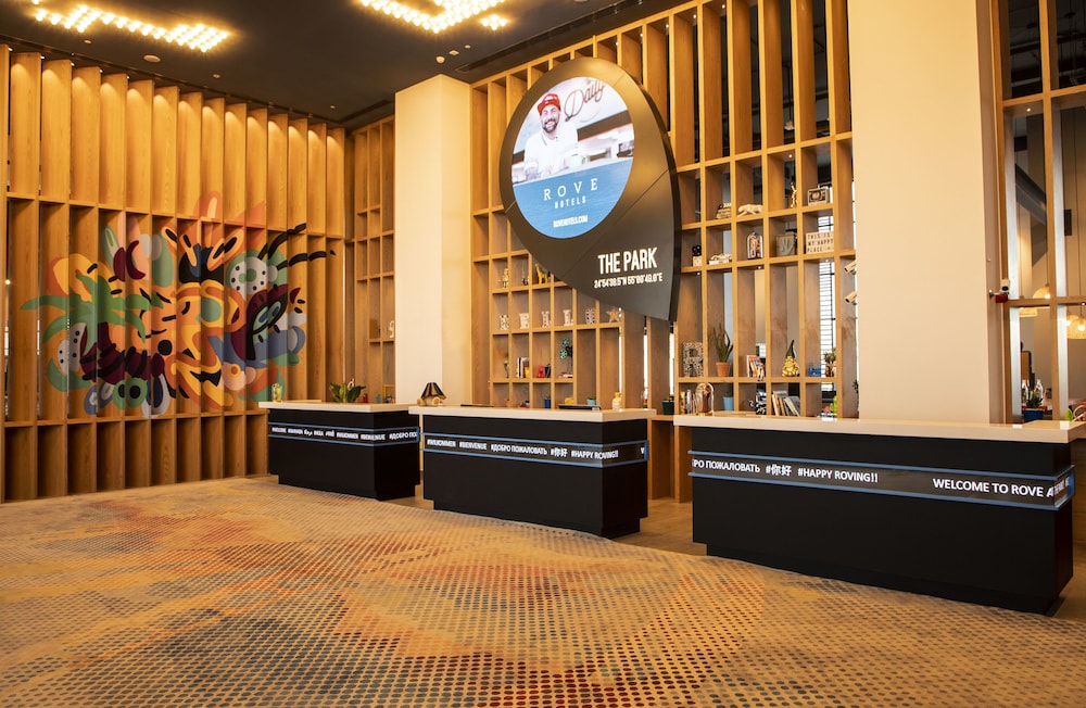 Rove At The Park — Hotel building in Dubai
