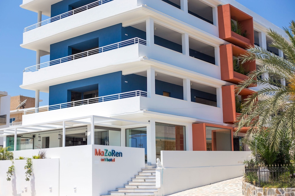 Mazoren Art Hotel — Hotel building in Faliraki, South Aegean