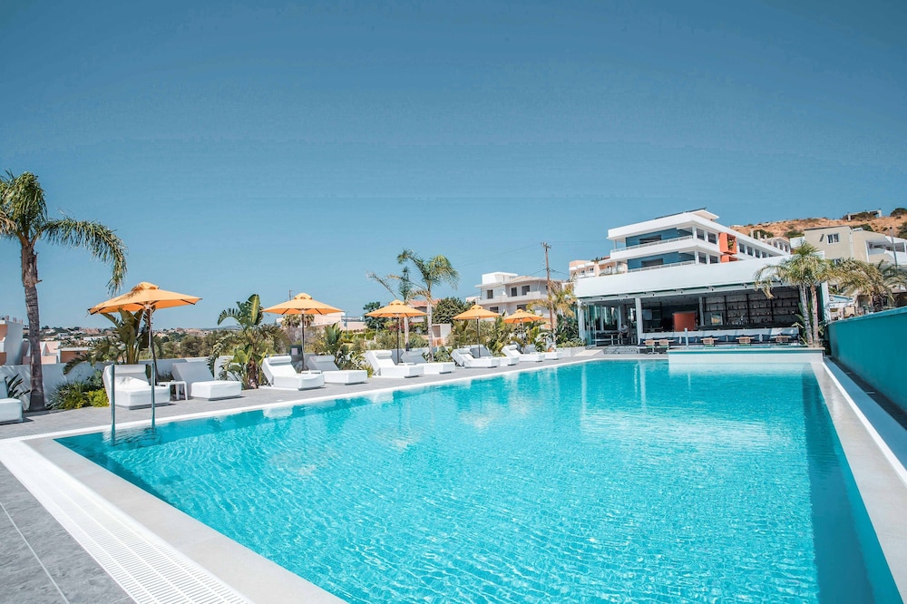 Mazoren Art Hotel — Swimming pool in Faliraki, South Aegean