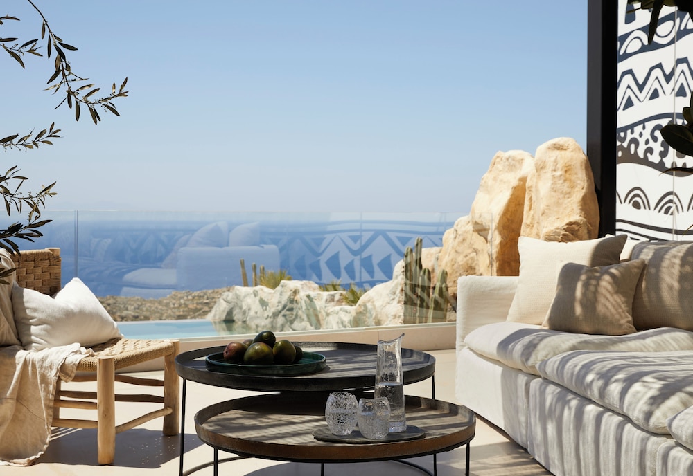 Myconian Panoptis Escape - Small Luxury Hotels of the World — Beach in Elia, South Aegean