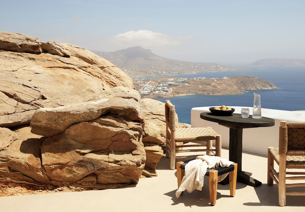 Myconian Panoptis Escape - Small Luxury Hotels of the World — Beach in Elia, South Aegean