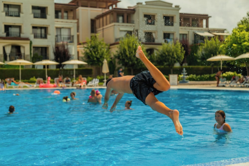 Green Life Beach Resort Sozopol — Swimming pool in Sozopol, Burgas Region