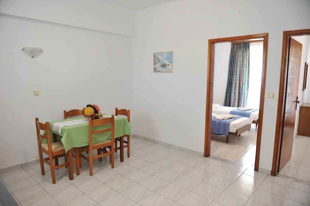 Maritime Hotel Aparts — View in Kremasti, South Aegean
