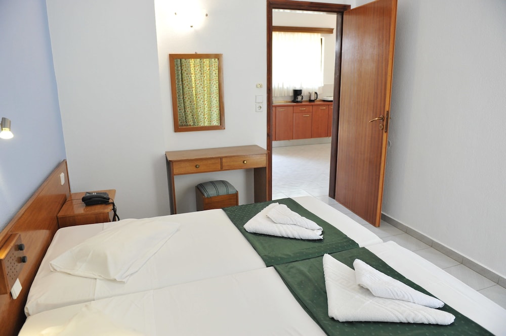 Maritime Hotel Aparts — View in Kremasti, South Aegean