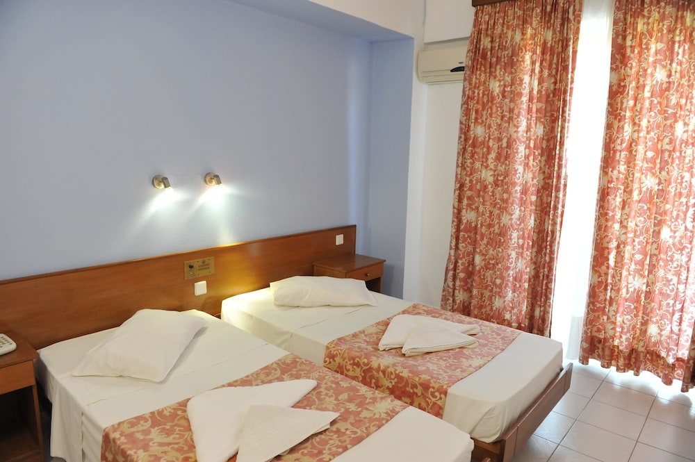Maritime Hotel Aparts — View in Kremasti, South Aegean
