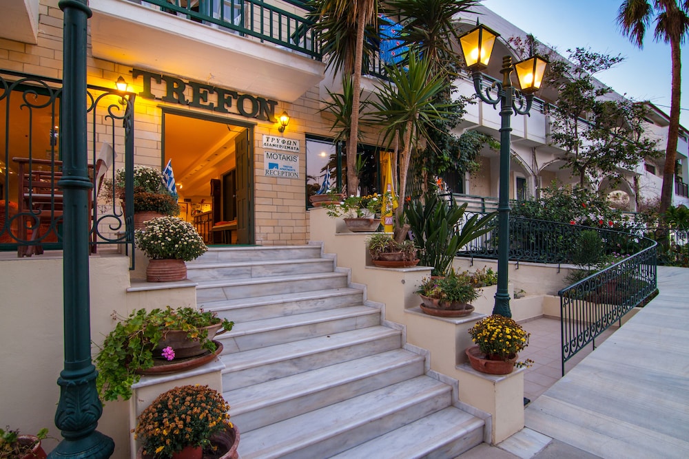 Trefon Hotel Apartments and Suites — Outdoor in Rethymnon