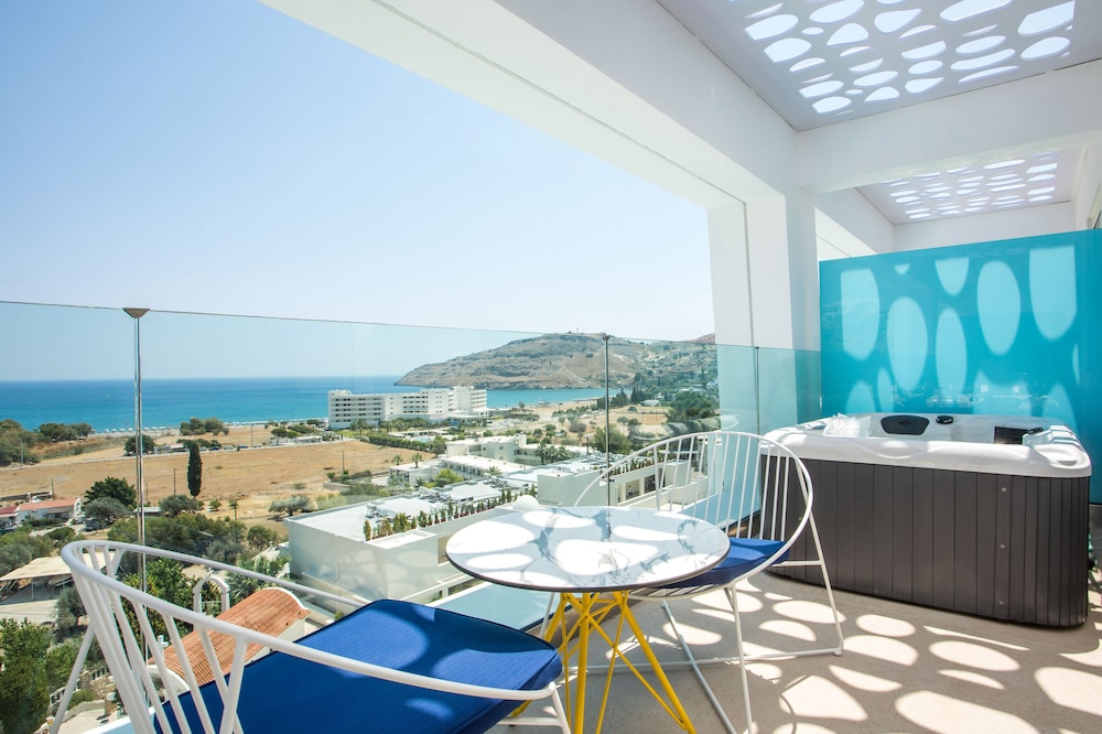 Lindos White Hotel & Suites — View in Lindos, South Aegean
