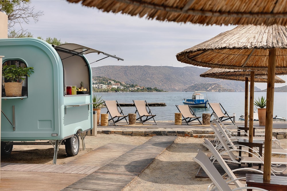 Domes Aulus Elounda Resort, Curio Collection by Hilton - All inclusive — Beach in Elounda