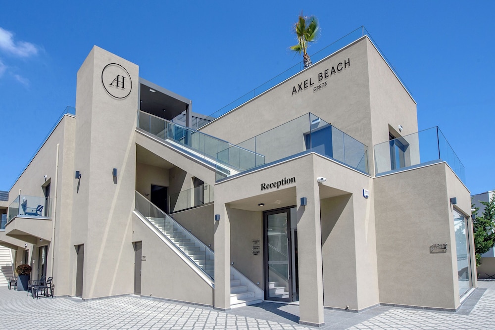 Axel Beach Crete - Adults Only — Hotel building in Hersonissos