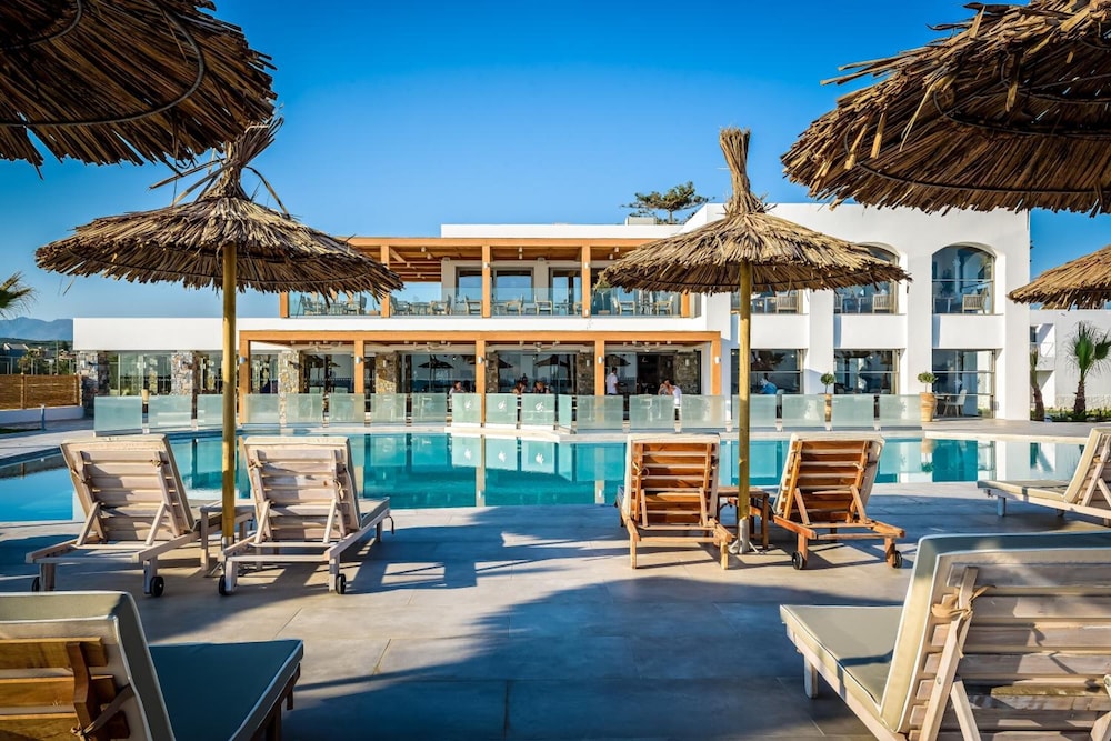 Solimar White Pearl Adults Only - All Inclusive — Swimming pool in Platanias