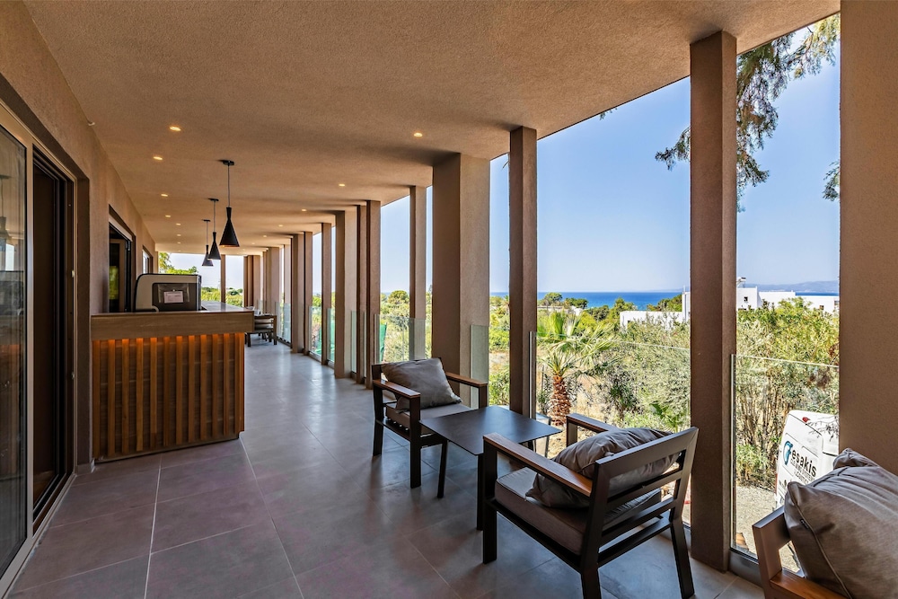 White Olive Premium Lindos - All Inclusive — Hotel building in Pefkos, South Aegean