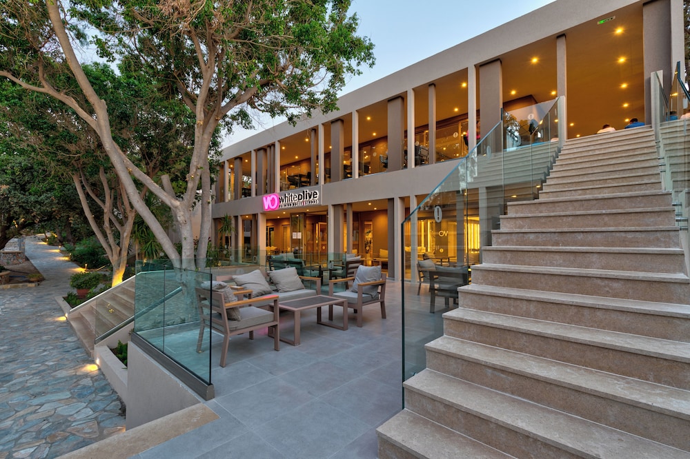 White Olive Premium Lindos - All Inclusive — Hotel building in Pefkos, South Aegean
