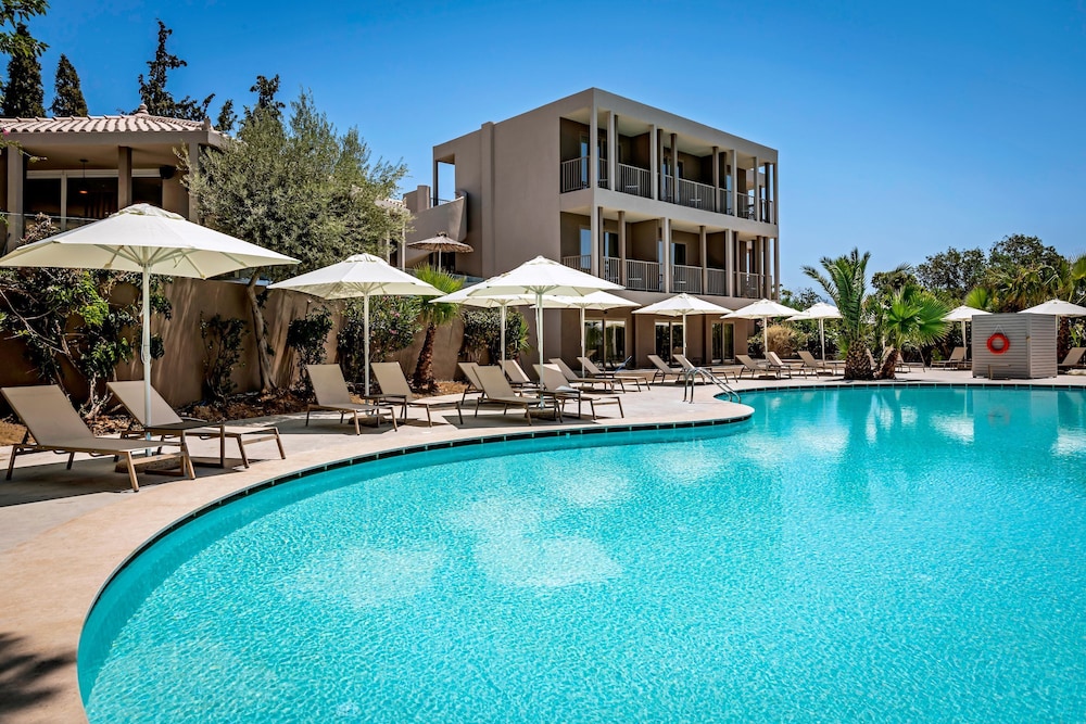 White Olive Premium Lindos - All Inclusive — Swimming pool in Pefkos, South Aegean