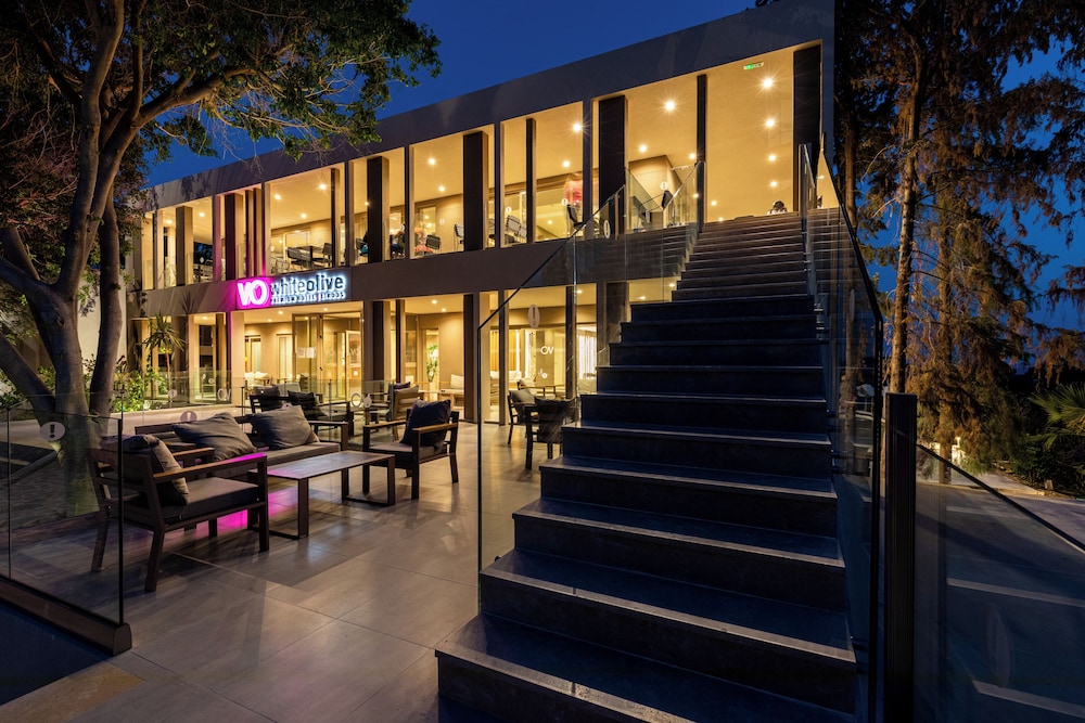 White Olive Premium Lindos - All Inclusive — Hotel building in Pefkos, South Aegean