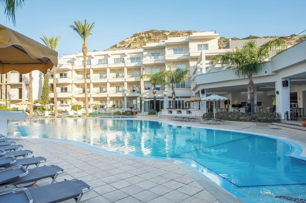 Olympia Sun Hotel — Swimming pool in Faliraki, South Aegean