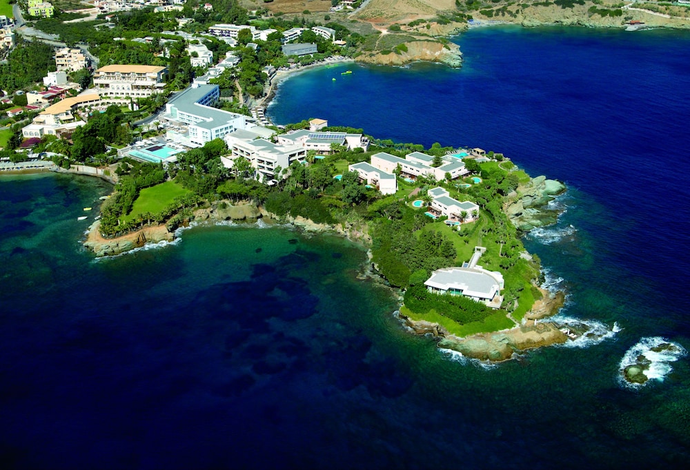 Out Of The Blue All Inclusive Resort & Spa — Hotel building in Lygaria