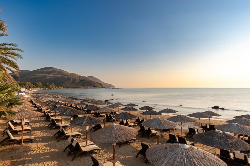 Corissia Princess Hotel — Beach in Georgioupolis