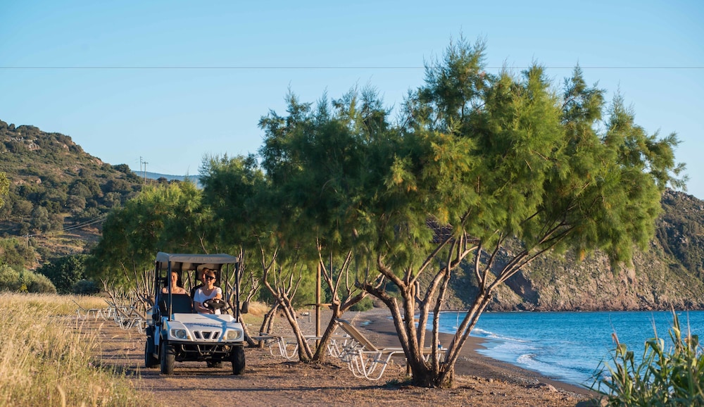 Hotel Delfinia — Beach in Lesvos Island