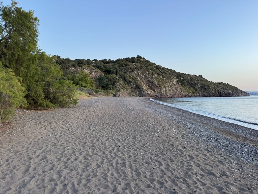 Hotel Delfinia — Beach in Lesvos Island