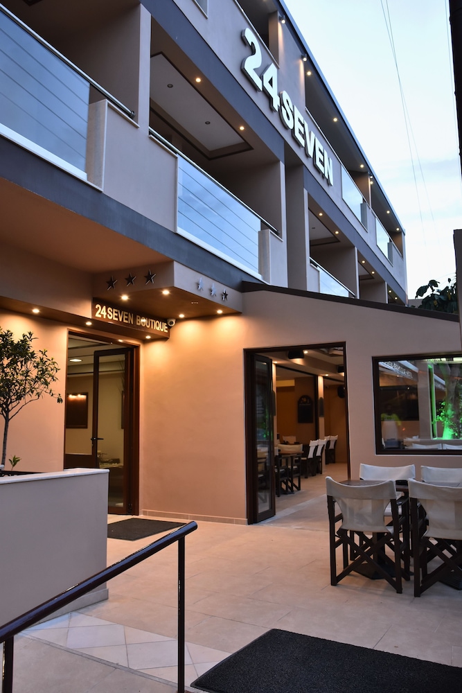 24 Seven Boutique Hotel — Hotel building in Malia