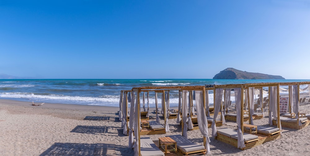 The Noverian Antama Organic Beach Resort Chania with Outdoor Heated Pool — Beach in Chania